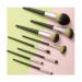 Premium 11-Piece Green Makeup Brush Set | Synthetic Foundation & Eyeshadow Brushes for Flawless Makeup Application - Buy Online on GoSupps.com