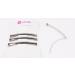 Mytoptrendz 4 PCS 7cm Small Slim Barrettes Hair Pins Dome Metal Hair Slides Hair Accessories for Women and Girls Thin Hair Classic Retro Style (7cm Silver) - Buy Online on GoSupps.com