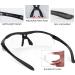 ROCKBROS Photochromic Sports Sunglasses | Men's Cycling Glasses with Removable Elastic Band - Black - Buy Online on GoSupps.com