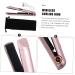 OHPHCALL 2pcs Curling Iron Pro Tools Portable Hair Straightener Travel Hair Straightener Golden Abs 21X4X3.5CMx2pcs Rose Goldx2pcs - Buy Online on GoSupps.com