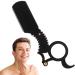 Moxeupon cutting razor |Professional cutier razor for thorough shaving-mustache cleaning agent for camping outdoor adventure at home salon travel business trips black