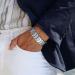 Buy KGP® Magnetic Stainless Steel Bracelet for Men - Adjustable Energy Jewelry with Strength Magnets & Sizing Tool - Buy Online on GoSupps.com