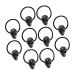 BCOATH 10 Pieces Skull and Hair Rope Halloween Hair Rope Curly Hair Bobbles Halloween Hair Rope Skull Headwear Hair Rope Made of Plastic Hair Accessories Tie Miss Lolita Resin