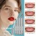 HOPHAT 4PCS Peel Off Lip Liner Set Easy Peel & Reveal Lip Stain Waterproof Long Lasting Peel Off Lipstick Lip Liner Makeup Beauty - Buy Online on GoSupps.com