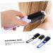 SOLUSTRE 3 Pieces Foldable Comb with Mirror Antistatic Comb High Temperature Resistance for Travel Outdoor Activities White Black Blue Beard Care - Buy Online on GoSupps.com