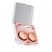 ACYAHAOCA 1 Set Marble Contact Lens Case Mini Travel Contact Lens Case with Mirror Portable Soak Storage Kit for Travel Office Home Everyday or Outdoor Activities
