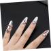 FOMIYES 5 Sets Nail Ring Finger Jewelry Rings for Women Ring for Women Finger Tip Women Ring Ladies Rings Women's Band Rings Red Jewelry Ring Decor Zinc Alloy Girl Miss White - Buy Online on GoSupps.com