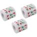 Merry Christmas Toilet Paper Highly Collectible Novelty Paper Towels Funny Gag Gift for Christmas Stocking Stuffers Party Favors 1 - 10pcs - Buy Online on GoSupps.com