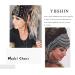 Boho Striped Wide Headbands 3Pcs Set - Elastic Knot Hair Wraps for Women and Girls - Buy Online on GoSupps.com