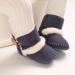 EDOTON Baby Warm Button Design Snow Boots, Navy, 0-6 Months - Buy Online on GoSupps.com
