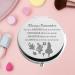 Alice Fairy Tale Pocket Mirror - Always Remember You are Braver, Stronger, Smarter - Compact Makeup Mirror for Women, Girls, Teenagers - Buy Online on GoSupps.com