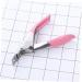 minkissy 2pcs Nail Tool Fingernail Clipper Manicure Scissors Metal Shears Nails Tools Acrylic Nail Manicure False Nail Tip Clipper Nail Art Scissors Nail Trimmer Nail File Pedicure Coffin mediumx2pcs Rosyx2pcs - Buy Online on GoSupps.com