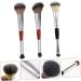 WOONEKY 3pcs Double-ended Makeup Brush Eyeshadow Applicator Double- Head Eyeshadow Stick Artificial Fiber - Buy Online on GoSupps.com