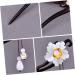 Mikinona 1pc Hairpin Hair Chopsticks Hair Carved Hair Stick Hair Sticks for Buns Hair Clips for Women Hair Bun Fork Hair Sticks for Hair Chinese Tassel White China Miss Wooden - Buy Online on GoSupps.com
