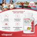 VitaPost Apple Cider Vinegar Capsules 1300mg - Naturally Fermented Concentrate - No Harsh Taste - 60 Capsules - Buy Online on GoSupps.com