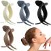 NAIHOD 4 Pack Bun Hair Braiding Tool Fashion ponytail clip headdress female hair catch Bun Shapers Ponytail Maker Tail Kit Braid Accessories for Hair Styling
