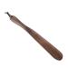 muso wood Shoe Horn Long Handle for Seniors,Wooden Shoehorn for Men, Women, Kids,Pregnancy Walnut 15in