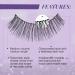 Ardell Fashion Lashes Pair 105 - Pack of 4 | Dramatic False Eyelashes - Buy Online on GoSupps.com