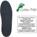 Greenfeet Orthopedic Insoles for Knickfuß & Senkfuß - 3mm Heel Spur Support (41/42 EU) | International Shipping - Buy Online on GoSupps.com