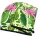 Super Absorbent Pink Plant Flower Hair Cap for Women | Quick Dry Elastic Wrap for Long Thick Hair - Buy Online on GoSupps.com
