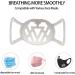 10 Pink Mask Holders for Children - Reusable Washable Ear Loop Support Frame - Buy Online on GoSupps.com