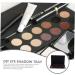 Housoutil Eyeshadow Metal Pans 4pcs Diy Eyeshadow Palette Packing Box Abs Eye Shadow Case 15x10x0.80cmx4pcs Blackx4pcs - Buy Online on GoSupps.com