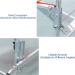AGEDOR Portable Folding Stair Chair Wheelchair Stretcher for Ambulance Firefighter Evacuation Use - Buy Online on GoSupps.com
