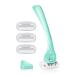 Billie Razors for Women Shave Kit  Womens Razor + 4 x 5-Blade Razor Refills + Magnetic Holder  Minty