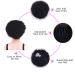 10 Inch High Puff Afro Curly Wig Ponytail | Synthetic Kinky Curly Hair Bun | Drawstring Clip In | Color 1B 30 | International Shipping Available - Buy Online on GoSupps.com
