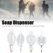 Portable Travel Bottles Set - 50ml Leakproof Keychain Bottles for Soap Shampoo & Conditioner - Refillable Transparent Plastic - Buy Online on GoSupps.com