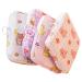 Healeeved 4 piece of aunt towel Storage bag Pocket for menstrual bandages Accessories for teenage girls period bag for women's bandages sensitive suite travel polyester