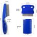 3 Pcs Flea Tear Stain Remover Comb Pet Dogs Cats Grooming Tool Stainless Steel Safe Metal Teeth Removal Fleas Flea Eggs and Debris- Suitable For Dogs and Cats - Buy Online on GoSupps.com