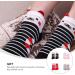Happyyami Christmas Five Toe Socks - 4 Pairs Cat Toe Jacquard Women s Holiday Cotton Socks - Buy Online on GoSupps.com