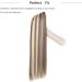 Cybelleza 22inch Ponytail Hair Extensions Ponytail Claw Jaw on Long Straight Pony Tails Clip in Hair Extensions Synthetic Hair pieces for Women (Ash Blonde & Bleach Blonde) 22" Ash Blonde&Bleach Blonde - Buy Online on GoSupps.com