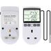 Furado Digital Temperature Controller LCD Screen Heating Cooling Temperature Switch Thermostat Outlet Socket with 1.7m Sensor 230V Digital Thermostat for Greenhouse Farm Terrarium Reptile - Buy Online on GoSupps.com