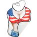 Ciieeo Adult Clothing Protector Womens Gifts Ladies Gifts Funny Adult Bibs Washable Clothing Protectors for Adults Elderly Eating Feeding Gifts Womens Gifts Ladies Gifts Elders Bibs As Shown-2