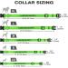 Tagme Personalized Reflective Dog Collar for Large Dogs - Embroidered Nylon with Pet Name & Phone Number | Green (1 Pack) - Buy Online on GoSupps.com