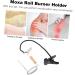 OHPHCALL 1 Set Rolls moxibustion bracket Moxibustion Holder moxibustion burner pot point tool framing tool sticks holder chinese massage tool household tools Chinese style pp rod holder - Buy Online on GoSupps.com