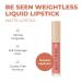Beauty For Real Be Seen Weightless Liquid Lipstick - All In Nude Pink - Matte Finish - Longwear & Moisturizing Formula - Cruelty Free - Buy Online on GoSupps.com