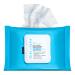 SKINN Facial Cleansing Makeup Remover Wipes - Hydrating Makeup Removing Cloths for Waterproof Mascara Makeup Oil & Dirt - Disposable Face Towelettes that Gently Exfoliates Cleanses & Softens Skin