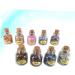 JECOMPRIS Chakra Healing Stones Crystal Gemstone Chips 18 Pcs Wishing Bottle Decorate Chakra Gemstone Beads Turquoise Crystal Stone As Shownx2pcs 9PCSx2pcs - Buy Online on GoSupps.com