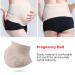 Pregnant Women Belly Support Band Tummy Belt | Seamless Elastic Band for Prenatal Care | Maternity Clothing (L-Beige) - Buy Online on GoSupps.com