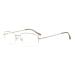 Eyekepper Classic Metal Frame Reading Glasses Half Rim Spring Hinges Temple Reader Silver +1.75 Silver 1.75 Diopters