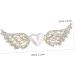 FRCOLOR 1pc Love Wings Hairpin Elegant Hairclip Sweet Hairpin Creative Hairclip Stylish Hair Clip Alloy Hair Clip Angel Wings Hairclip Exquisite Hairpin Bridal Hair Clip Pearl Barrette - Buy Online on GoSupps.com