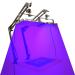 Dorhui 2 Pack UV Light for Screen Printing Total 50W LED UV Screen Printing Exposure Light and Light Stand for Cyanotypes and Photo Emulsion Kit