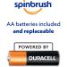 Spinbrush PRO CLEAN Battery Powered Toothbrush - Medium Bristles Gold/Blue - 1 Count | International Shipping Available - Buy Online on GoSupps.com