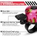 Buy Loud 120dB Bicycle Bell for Kids & Adults - Strawberry Pink Bike Accessory | Perfect for Bicycles Scooters & Tricycles - Buy Online on GoSupps.com