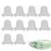Dmuzsoih inflatable buttock exhibition model inflatable diaper exhibition model-10 pieces of window dolls diaper model diaper display dummy torso model inflatable transparent