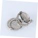 20 pcs Shaped Pendants Moon for Bracelet Pendant Photo Ancient Silver Rotation Crafting Tray Bezel 2.5X2.5cmx2pcs As Shownx2pcs - Buy Online on GoSupps.com