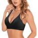 2024 Women's Front Closure Racerback Plus Size Underwire Bra - Full Coverage Black XL - Buy Online on GoSupps.com